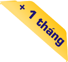 Tặng thêm 1 tháng